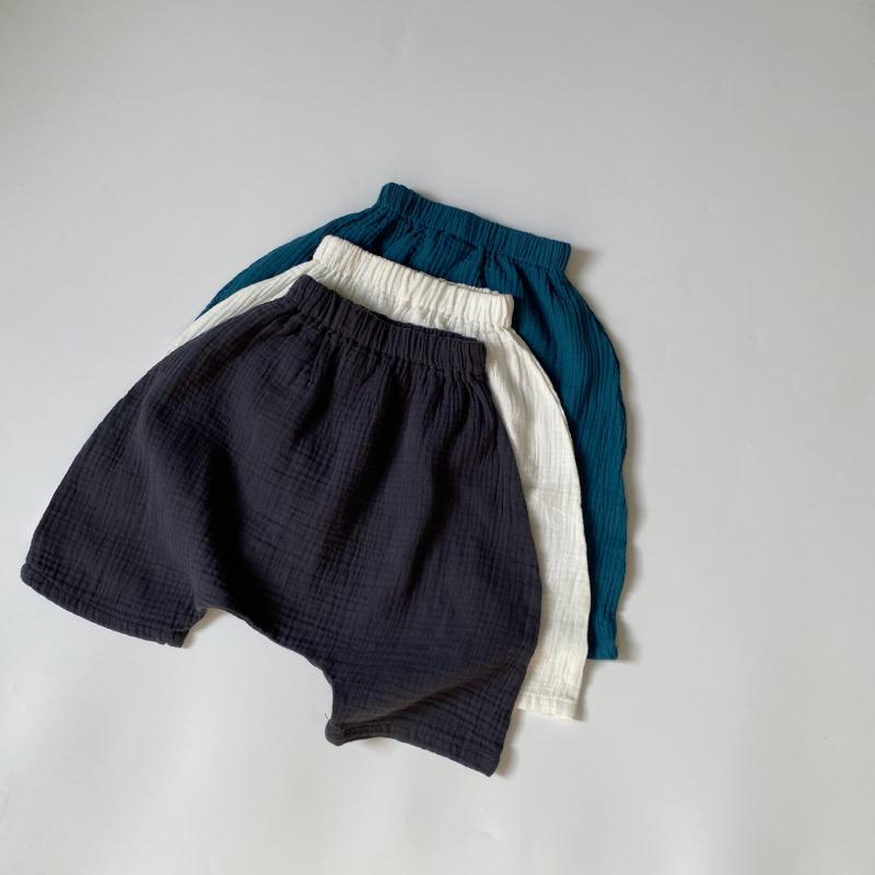 子供用パンツ ベビー キッズ 男女兼用 コットン リネン サルエルパンツ 薄手 通気性 80cm 90cm 100cm 110cm 120cm 130cm