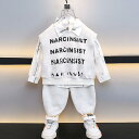 子供用セットアップ 春秋物 スウェット パーカ ベスト シャツ 3点セット 男の子 幼児 普段着 部屋着