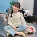 シャツ ガールズ 子供服 チャイナ風 立襟 トップス 長袖 コットン混紡 秋物 ホワイト 120cm 130cm 140cm 150cm 160cm 170cm...