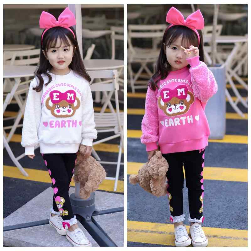 子供服 トレーナー 秋冬 女児 トップス かわいい 綿100% 裏毛 パイル地 プルオーバー スウェット カッ..