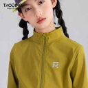 Tシャツ 女の子 春秋 中大童 長袖 接触冷感 UVカット 紫外線対策 スポーツ 普段着 部屋着 ブラック ピンク系(4)