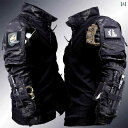 Tシャツ 男性用 タクティカル トップス 長袖 迷彩 ミリタリー サバイバルゲーム バイク 春(4)