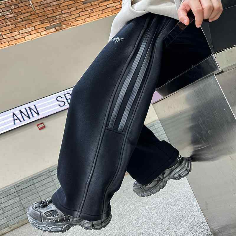 子供用パンツ ボーイズ カジュアルパンツ ロングパンツ 春秋 中 круп 子供服 スポーツ 裾絞りパンツ ブ..