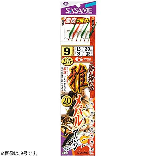 ささめ針(SASAME) M-109 舞誘伝サビキ雅メバルアジ 7号 ささめ針(SASAME) M-109 舞誘伝サビキ雅メバルアジ 7号