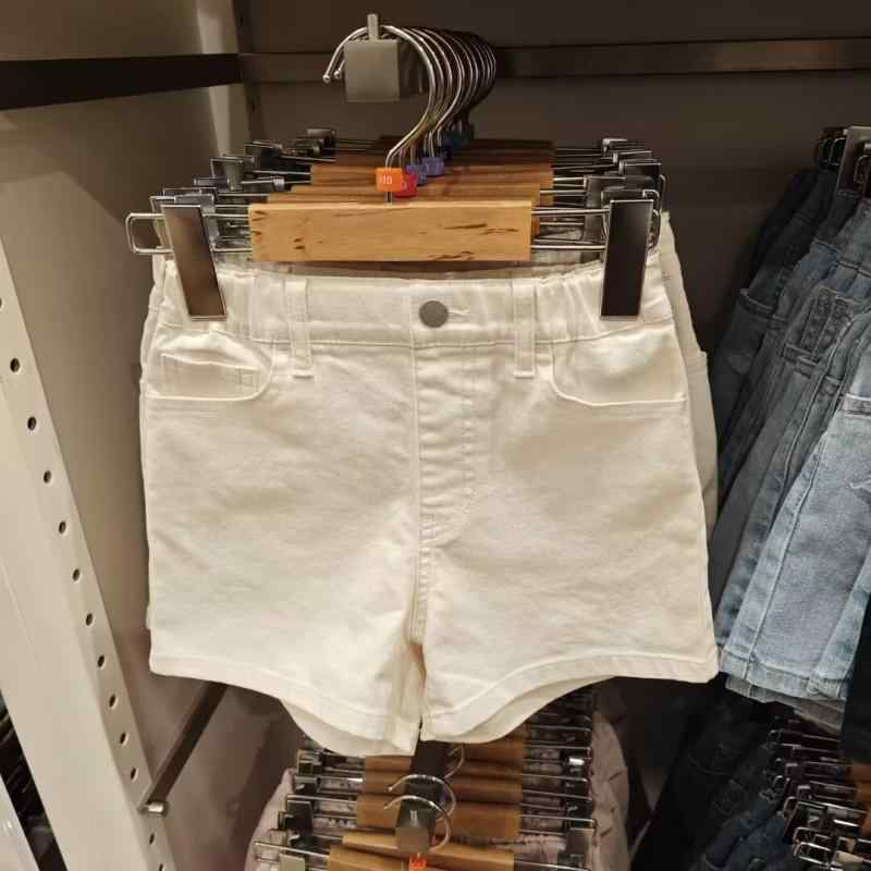 子供服 デニムショートパンツ ガールズ 女の子 女児 キッズ 短パン ショーパン 水洗い加工 カジュアル ..