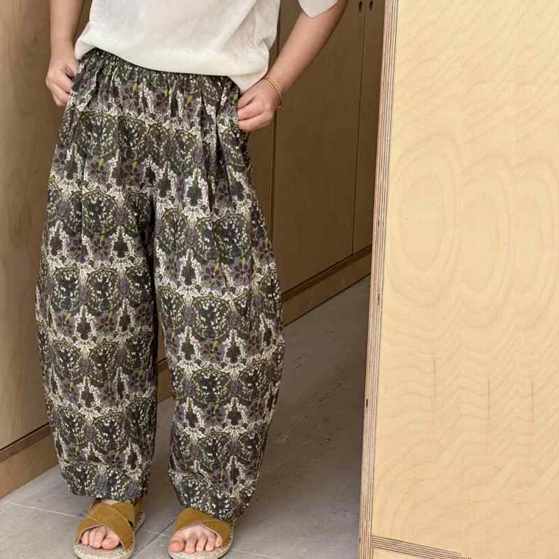 キッズ パンツ 子供服 女の子 夏 ズボン 総柄 ゆったり 涼しい コットン 中 детска дреха 110cm 120cm 130cm 140cm 150cm 160cm