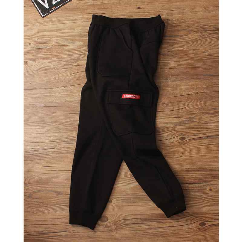 パンツ 男の子 裏起毛 あったか 秋冬 厚手 作業着 ワークパンツ スポーツパンツ 中学生 高校生 ブラッ..