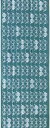 IKS 注染 手ぬぐい 日本製 34×88cm 綿100% 総理生地 (切りっぱなし) (丸めがねグリーン)