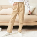 子供用パンツ スクールパンツ 女児 ロングパンツ カーキ色 コットン 学院風 カジュアル 小学生 中学生 春秋 加絨 110cm 120cm 130cm 140...