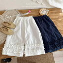 子供服 パンツ 女児 ベビー服 ストレートパンツ コットン 無地 ゴムウエスト 80cm 90cm 100cm 110cm 120cm 130cm(x2)