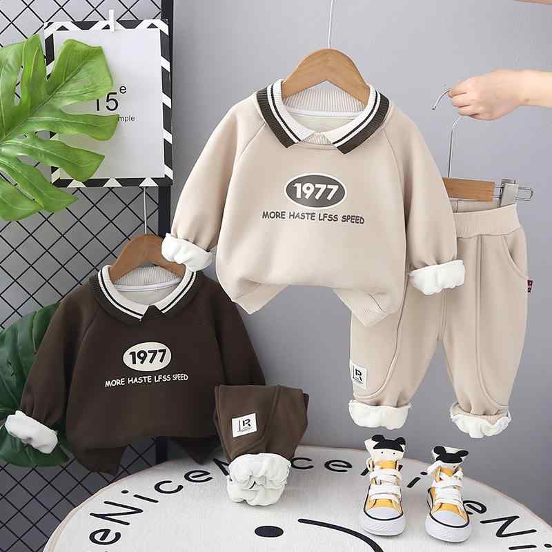 キッズ スウェット セットアップ 長袖 裏起毛 Tシャツ パンツ 2点セット 男の子 ベビー 幼児 子供服 秋..