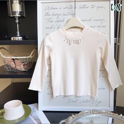 Tシャツ キッズ 長袖 春秋 トップス カットソー 無地 再生繊維 やわらか素材 普段着 かわいい・カテゴリ: トップス・スタイル: 韓国風・対象: 子供・対象年齢: 3～8歳 (100～140cm)・袖丈: 長袖・柄: 無地・カラー: ホワイト、ブラック・素材: 再生繊維素繊維49.7%、その他