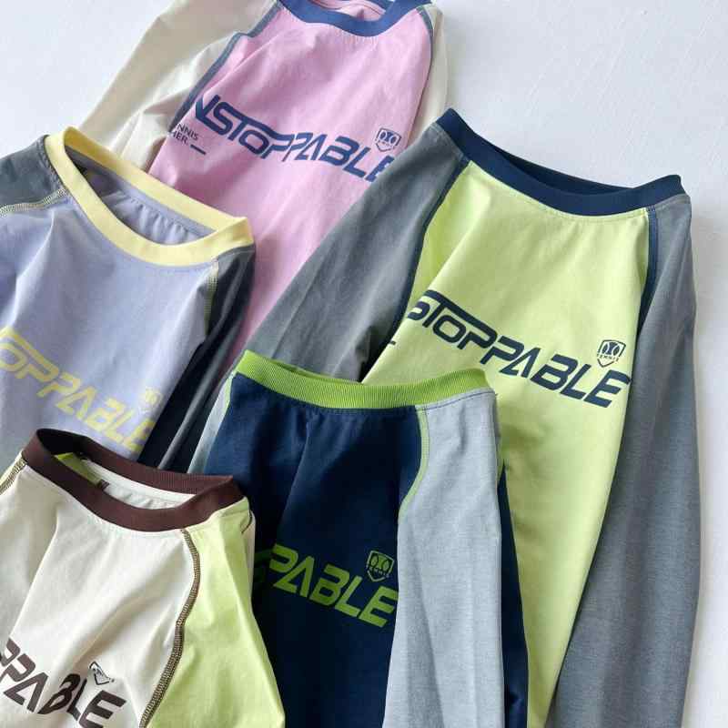 Tシャツ キッズ 吸湿速乾 長袖Tシャツ 子供服 男の子 女の子 ポリエステル パステルカラー スポーツ 普段使い 110 120 130 140 150 160 170 春夏 秋冬