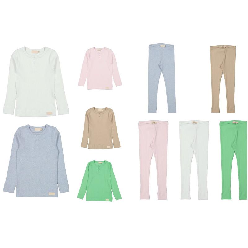 子供用Tシャツ 長袖Tシャツ &amp; レギンス 上下セット 赤ちゃん 幼児 モダールコットン 吸湿速乾 無地..