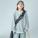 Tシャツ キッズ 男の子 長袖 春物 子供服 トップス ゆったり かわいい おしゃれ グレー ミルクホワイト 120 130 140 150 160 170(4)