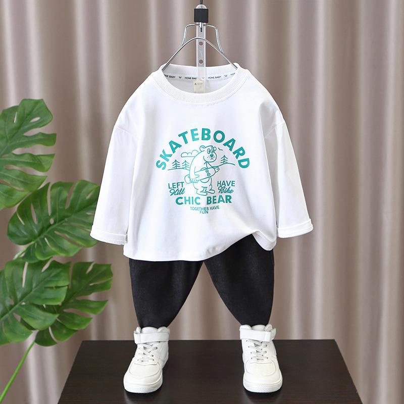 Tシャツ キッズ 男の子 長袖 春秋 子供服 おしゃれ かわいい カジュアル トップス カットソー 通園 通学 90cm 100cm 110cm 120cm 130cm 140cm 150cm(4)