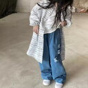 Tシャツ キッズ 長袖 子供服 カジュアル トップス 男女兼用 快適 コットン100% 秋 破れ加工 普段着 かわいい 韓国風 90cm 100cm 110cm 120cm 130cm 140cm(4)