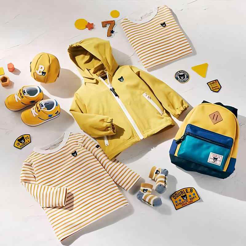 Tシャツ キッズ 長袖 春夏 子供服 男女兼用 薄手 綿100% ストライプ トップス カットソー 90cm 100cm 110cm 120cm 130cm 140cm 150cm(4)