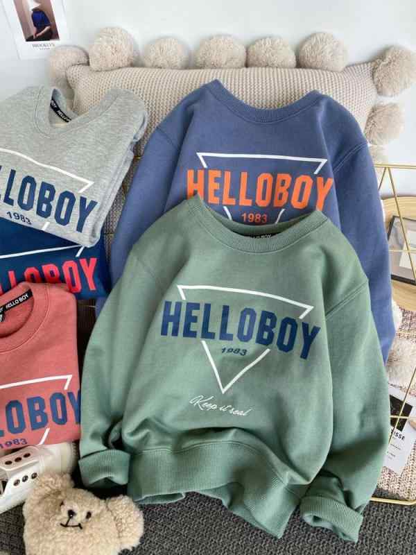 子供用トレーナー 男の子 トップス 長袖 プルオーバー 90cm 100cm 110cm 120cm 130cm 140cm グレー グ..