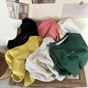 子供用Tシャツ キッズ 長袖Tシャツ 男女兼用 ベビー 丸首Tシャツ 綿100% 厚手 無地 シンプル 春秋 冬 普段着 部屋着 白 グレー ピンク系(x2)(4)