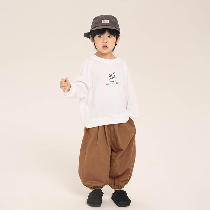 Tシャツ キッズ 男の子 長袖 子供服 トップス 春秋 綿100% カジュアル アニマル柄 90cm 100cm 110cm 12..