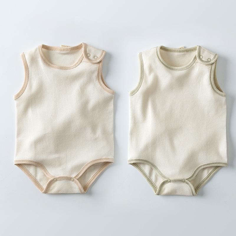 ベビー服 ロンパース 春夏 秋冬 ノースリーブ コットン100％ 包屁衣 新生児 赤ちゃん 幼児 兼用 男の子 女の子 普段使い かわいい 59cm 66cm 73cm 80cm 90cm