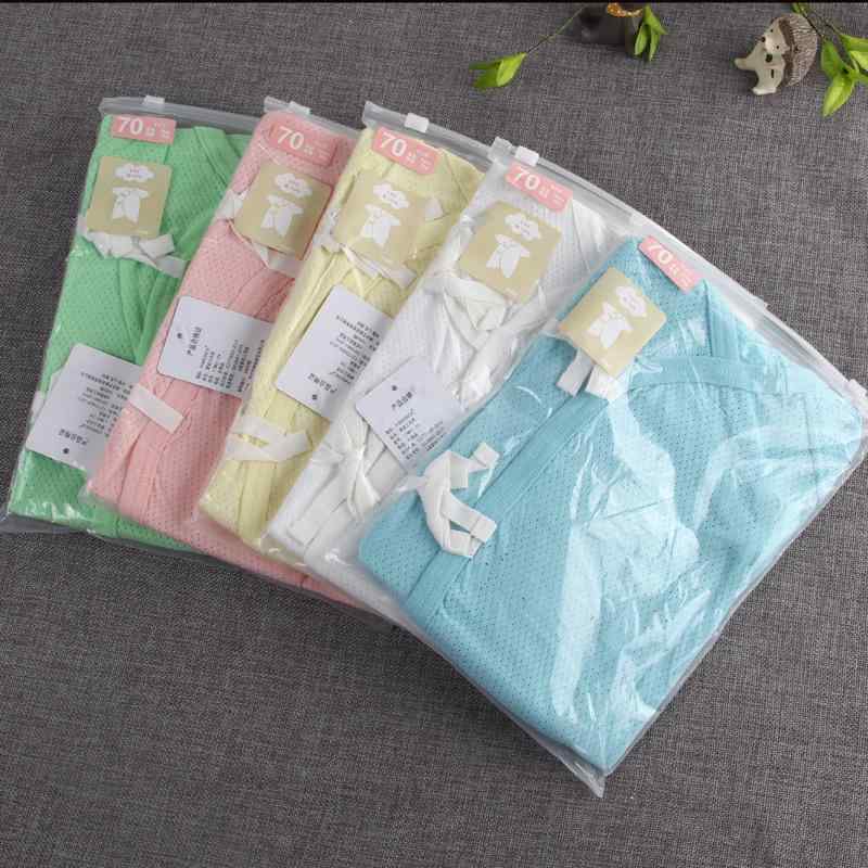 ロンパース ベビー服 新生児 赤ちゃん 子供服 春夏 秋冬 長袖 コットン メッシュ 吸水速乾 薄手 蝶の形 前開き 白 黄色 ピンク系(x3)