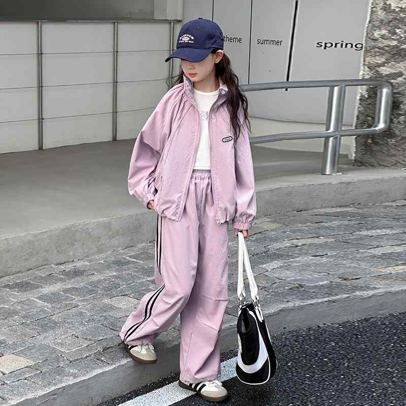 子供用ジャージ 上下セット 女の子 春秋 2点セット スポーツウェア 運動着 長袖 アウター ズボン 120cm 130cm 140cm 150cm 160cm 170cm