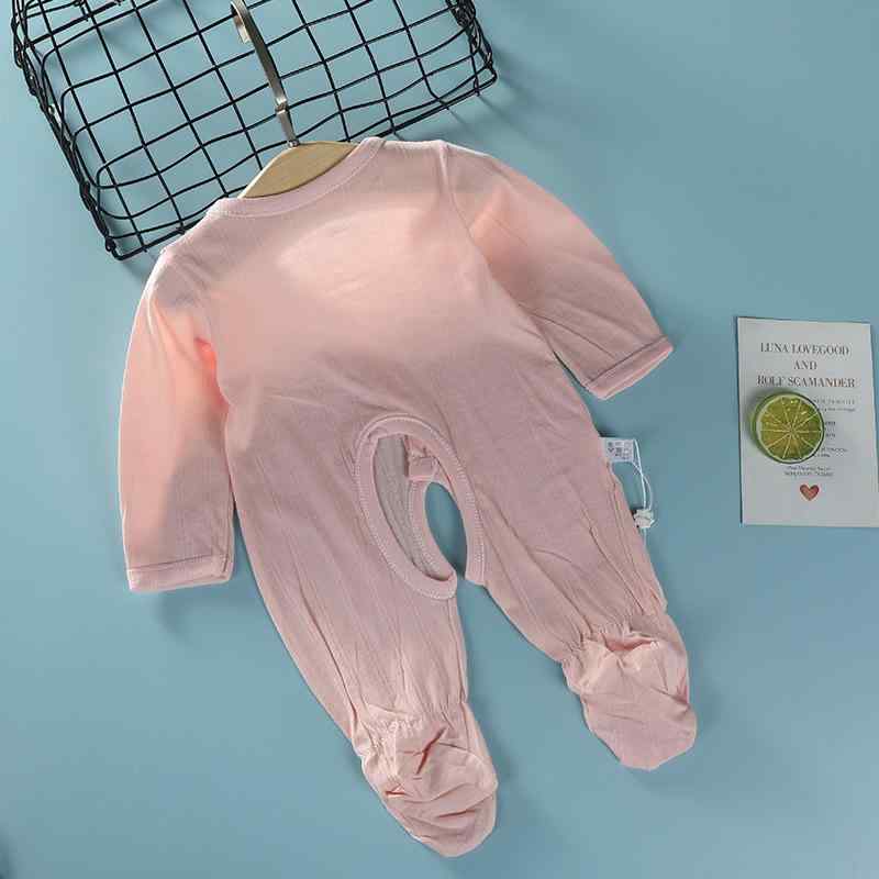 ベビー服 新生児 ベビー ロンパース 薄手 綿100% 長袖 カバーオール 春夏 かわいい クラウン柄 いちご柄 ピンク系 ホワイト系 イエロー系 グリーン系(x2)