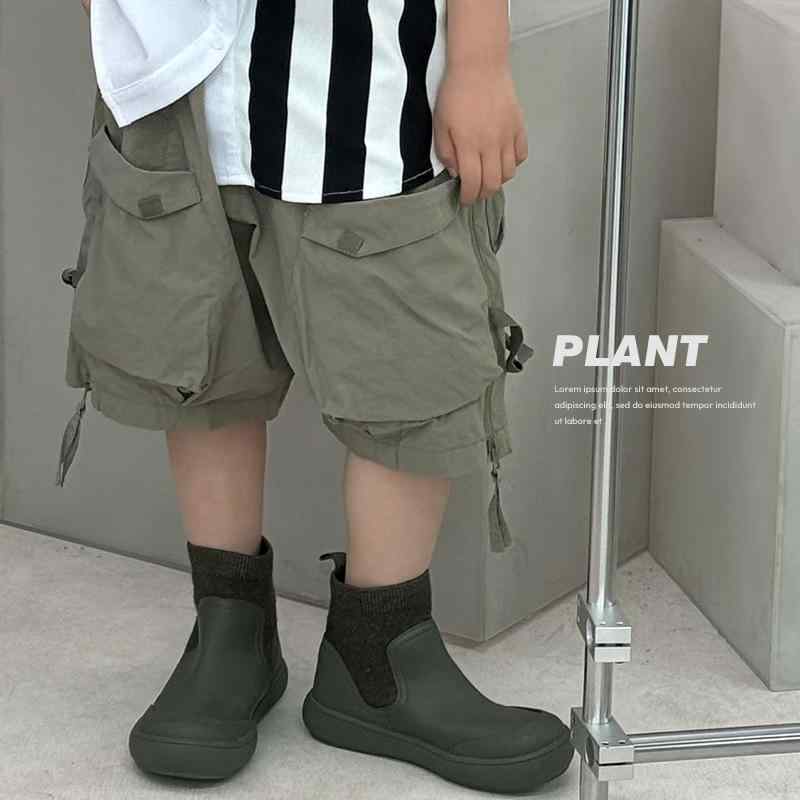 キッズ ハーフパンツ 男の子 子供服 コットン ワークパンツ ミリタリー ブラック カーゴパンツ