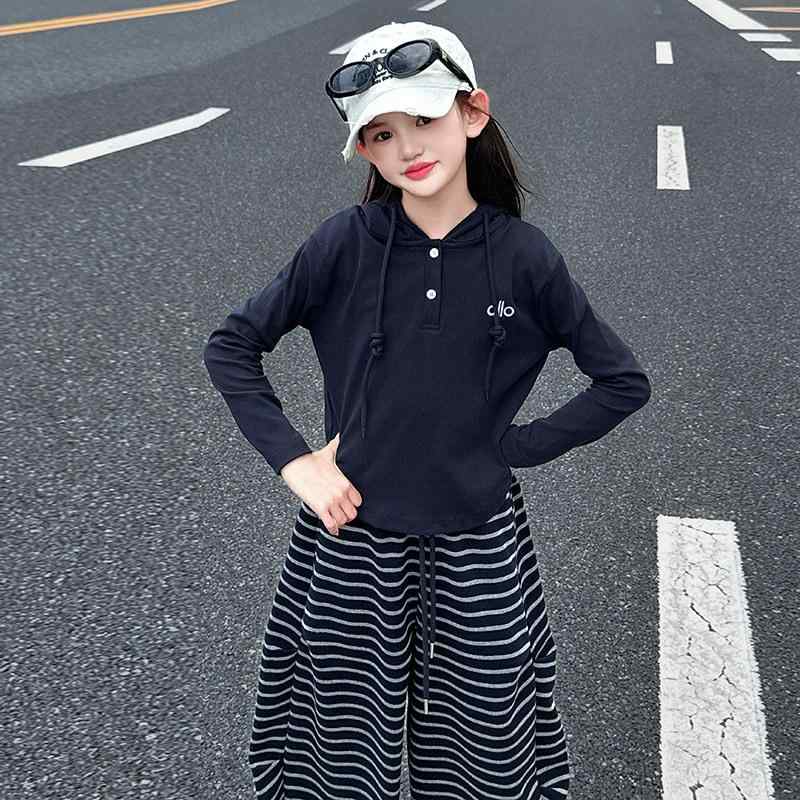 子供用スウェット 上下セット ガールズ 春秋 セットアップ ストライプ 120cm 130cm 140cm 150cm 160cm ..