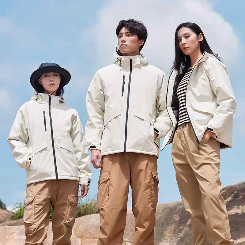 マウンテンパーカー 男女兼用 防風 防水 防寒 ジャンパー フリース裏地 フード付き 登山 アウトドア 釣..