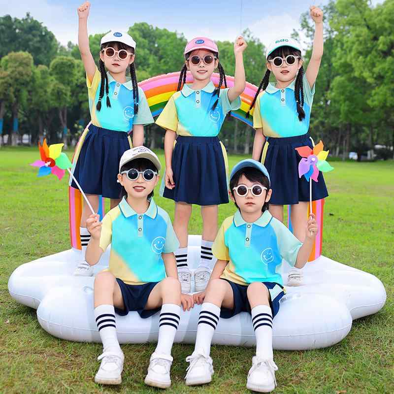 キッズ スポーツウェア 上下セット 半袖 短パン スカート ハーフパンツ 小学生 中学生 幼稚園 保育園 ..