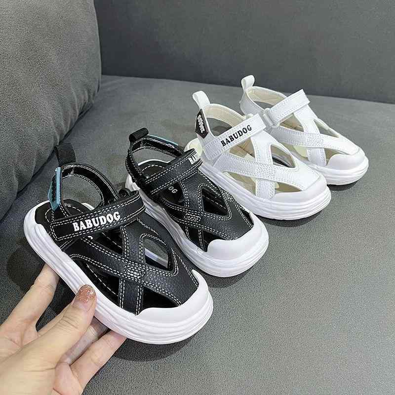 サンダル キッズ 子供 男の子 女の子 スポーツサンダル ビーチサンダル つま先保護 通気性 柔らかい靴..