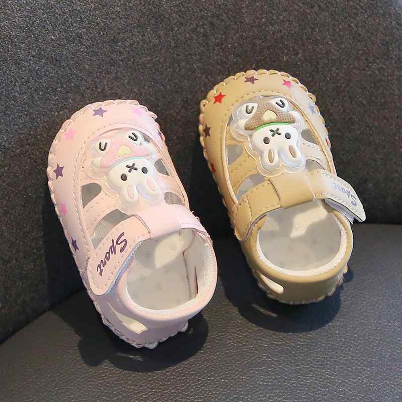 サンダル ベビー・キッズ 男の子 女の子 12-36ヶ月 柔らかい靴底 滑り止め 履きやすい マジックテープ ..