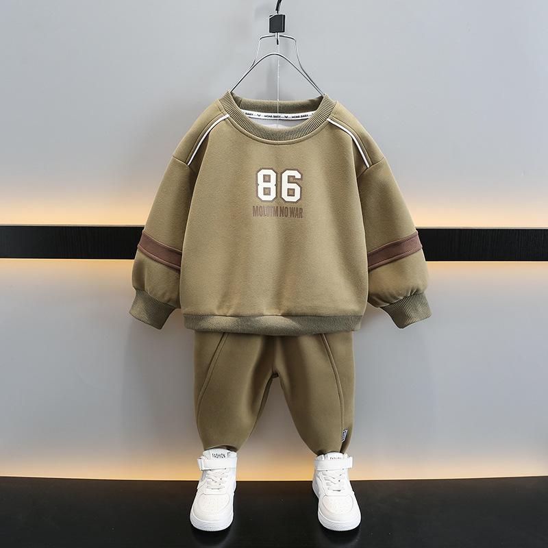 子供用スウェットセットアップ 男の子 秋物 上下セット 長袖トップス 長ズボン ボーイズ おしゃれ 普段着 ルームウェア 90cm 100cm 110cm 120cm 130cm 140cm 150cm