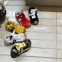 スニーカー キッズ 男女兼用 子供 阿甘シューズ 運動靴 大学生 滑り止め 履きやすい 黒 白 茶 赤 黄色 通学 普段使い 春夏 秋冬(x6)