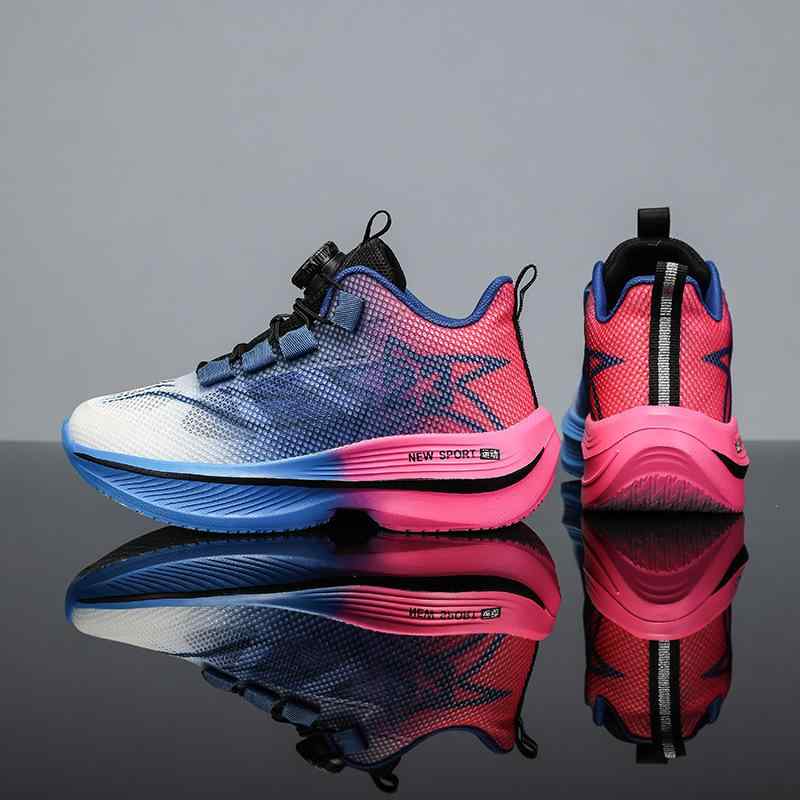 スニーカー キッズ 子供 学生 メッシュ 運動靴 白 青 ピンク系 通気性 速乾 軽量 滑り止め 衝撃吸収 春夏秋冬