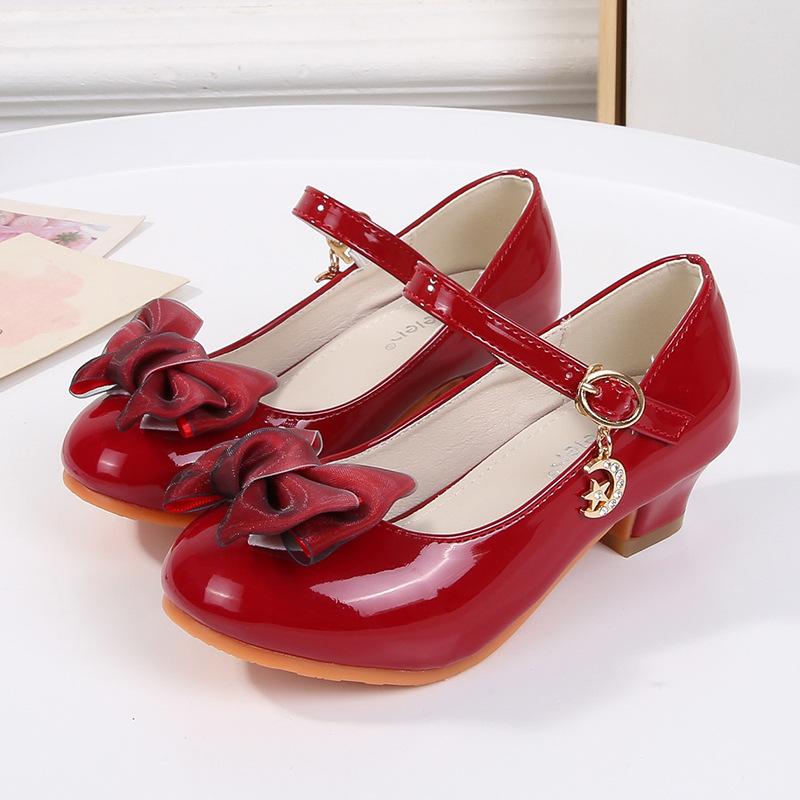 子供靴 女の子 プリンセスシューズ バレエシューズ 発表会 フォーマル靴 キッズ 軟らかい靴底 履きやす..