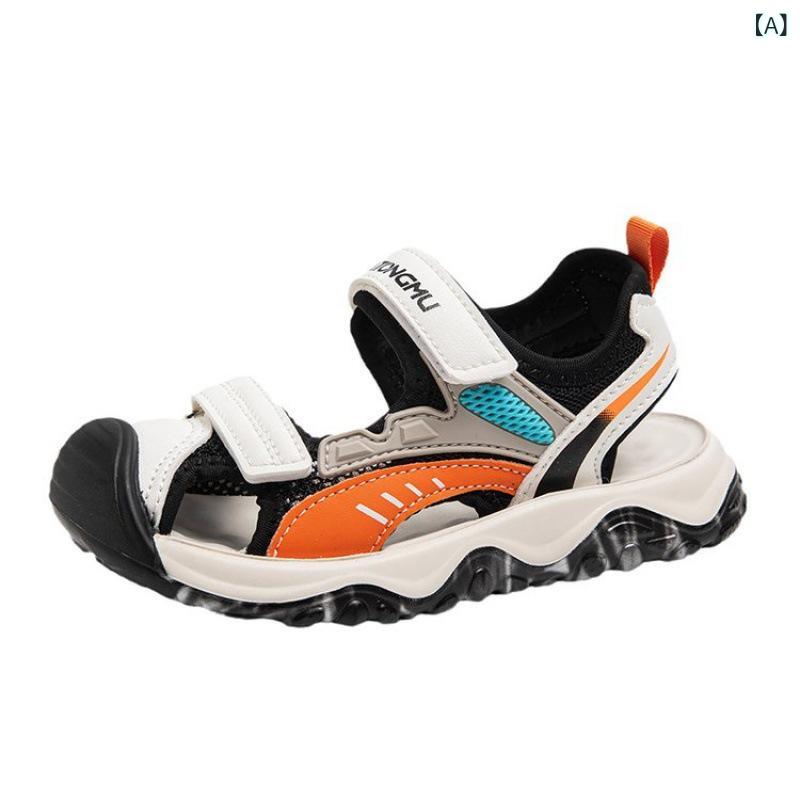 サンダル キッズ 男の子 スポーツサンダル ビーチサンダル 滑り止め 柔らかい 4歳 5歳 6歳 7歳 8歳 9歳..