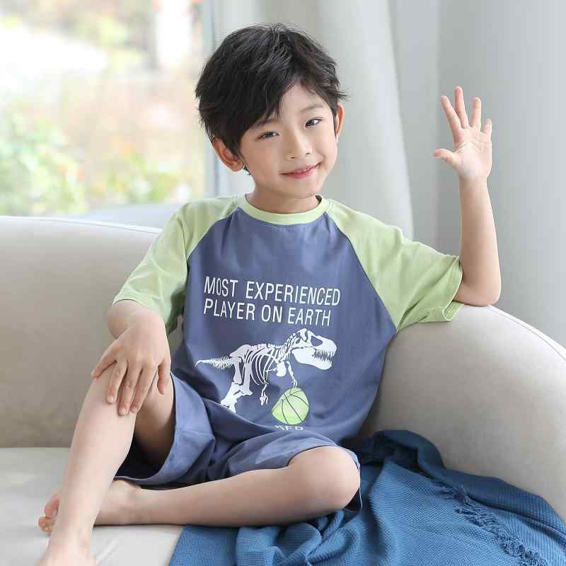 子供用パジャマ 半袖短パン 上下セット 綿100％ 薄手 夏 中高学年 男の子 ルームウェア 部屋着 140cm 150cm 160cm 165cm 170cm 175cm