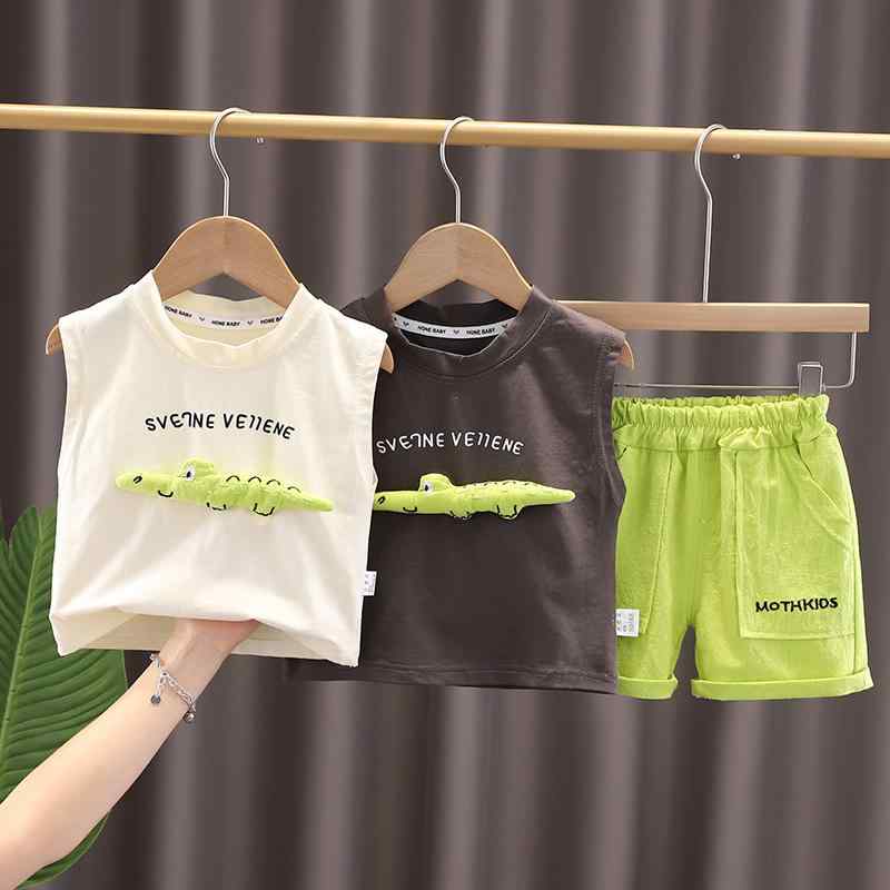 キッズ タンクトップ ショートパンツ 2点 セットアップ 男の子 夏 薄手 子供服 上下セット 幼児 普段着..