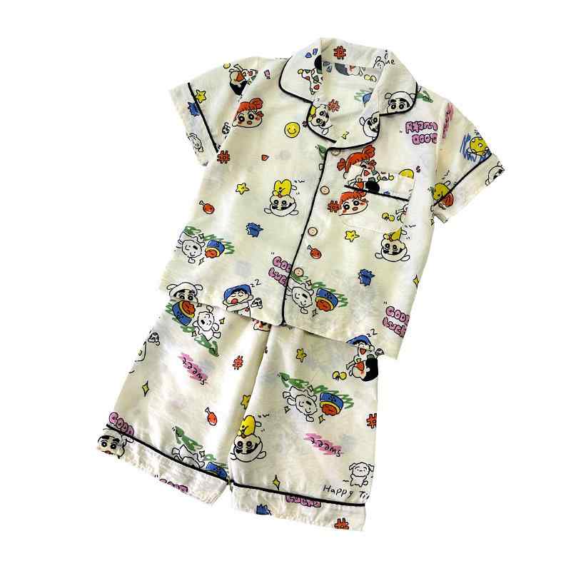 子供用パジャマ 半袖短パンセット 女の子 夏 中小童サイズ かわいいルームウェア 雲柄 黒犬 キティ 猫 ピンクハート柄 110cm 120cm 130cm 140cm 150cm 160cm 幼稚園 保育園