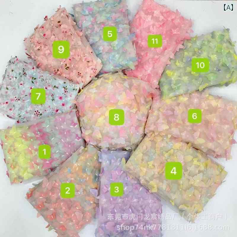 子供用ドレス レインボーカラー グラデーション バタフライ レーザーカット 刺繍 チュール 立体 花柄 春夏 女の子 発表会 舞台 衣装