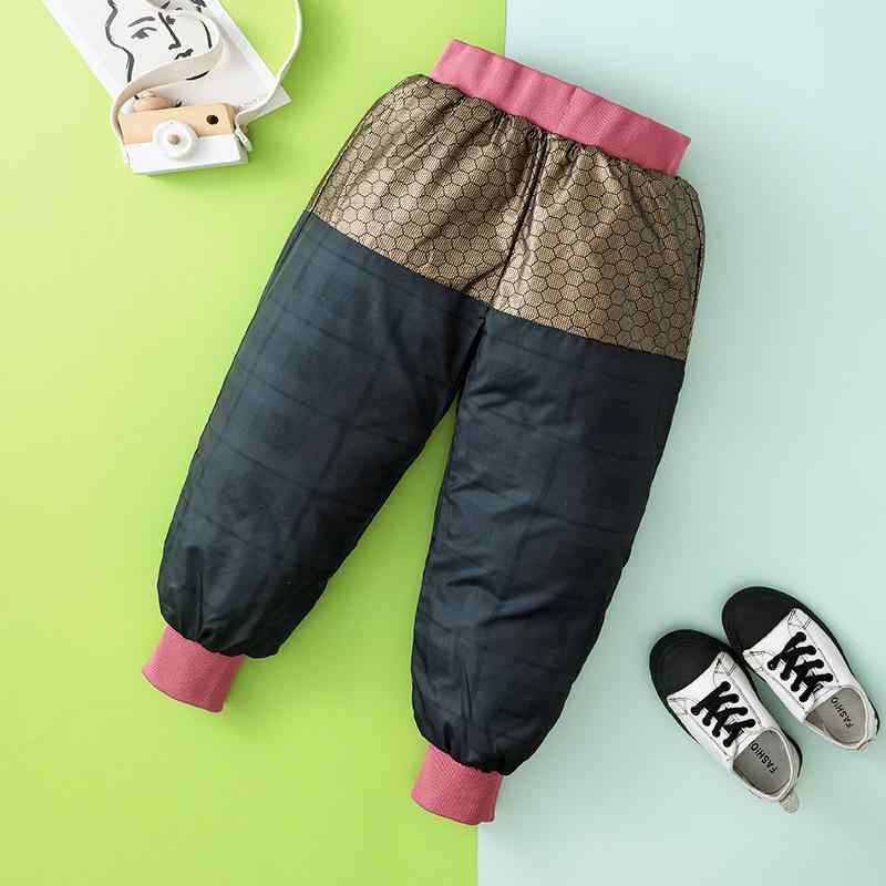 キッズ ダウンパンツ 男女兼用 中 крупный キッズ 防寒パンツ 厚手 秋冬 子供 ズボン ボーイズ ガール..