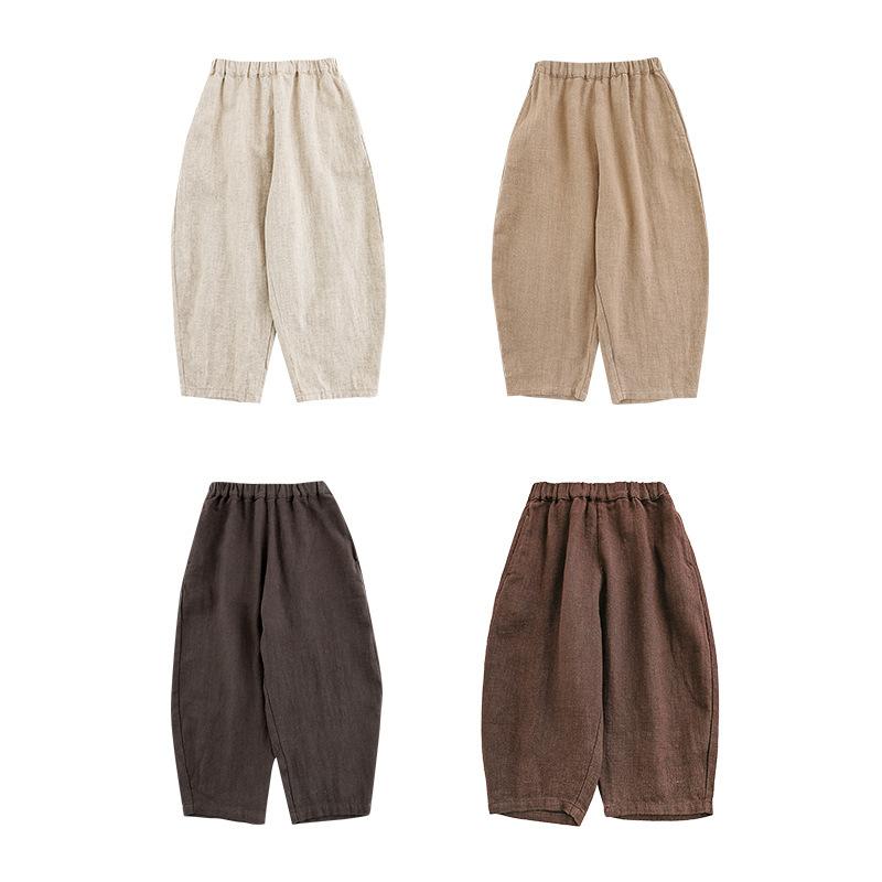 子供服 パンツ 男の子 レトロ カジュアル ゆったり ロングパンツ 春秋 ズボン 3歳 4歳 5歳 6歳 7歳 8歳..