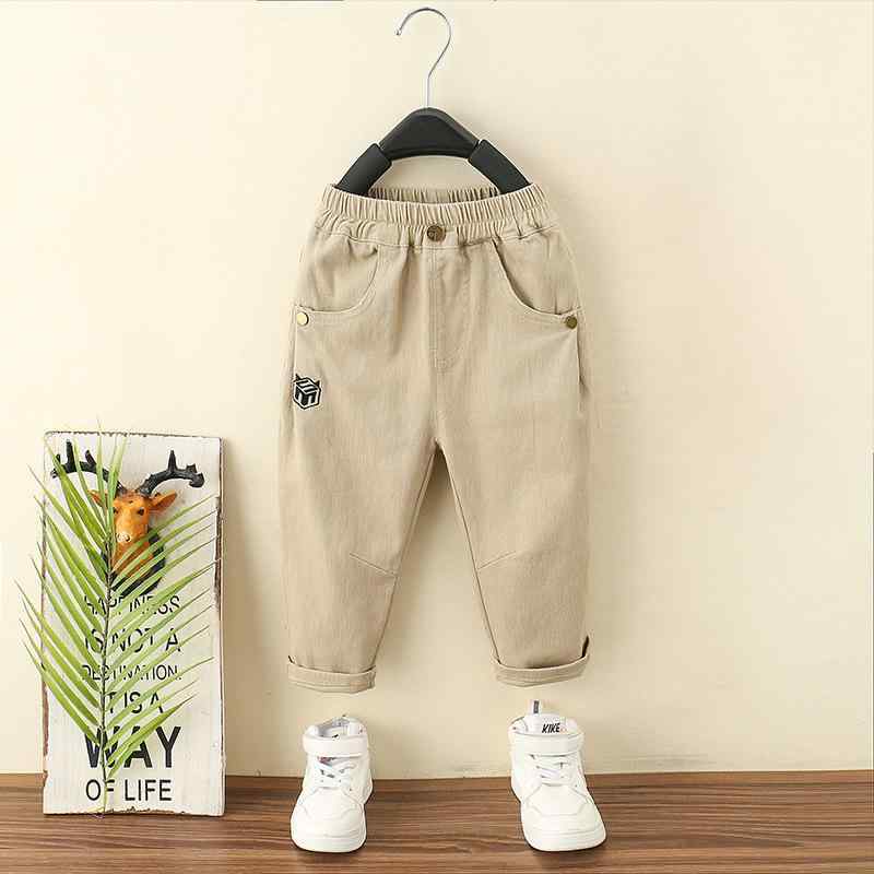 子供用パンツ 春秋 幼児 男の子 カジュアルパンツ コットン ロングパンツ カーキ 90cm 100cm 110cm 120..