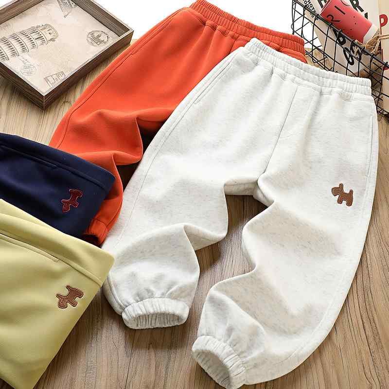 子供服 パンツ 春秋 中 పెద్ద 子供 カジュアルパンツ 男の子 ニット ズボン 女の子 ロングパンツ B类 ..