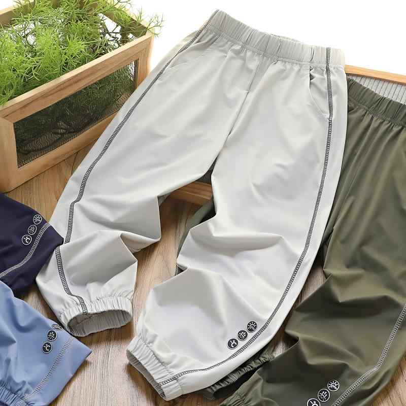 子供服 パンツ 男の子 速乾 接触冷感 ロングパンツ 100cm～170cm 薄手 スポーツ カジュアル 普段着 部..