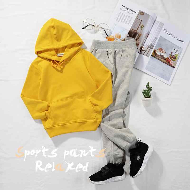 子供用パンツ キッズ 無地 スウェットパンツ 春秋冬 長ズボン 男の子 女の子 普段着 通園 通学 グレー 黒